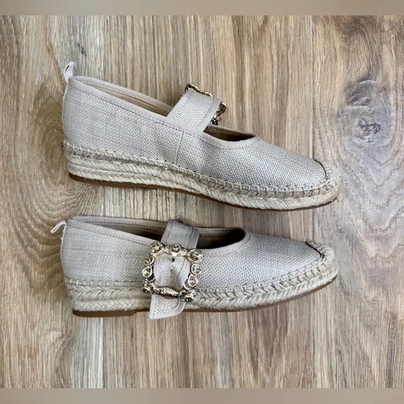 Sam Edelman Women’s Maddy Mary Jane Espadrille Flats Size 6.5 EUC - Picture 6 of 7